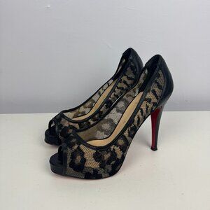 Christian Louboutin Lace Heels Size 39